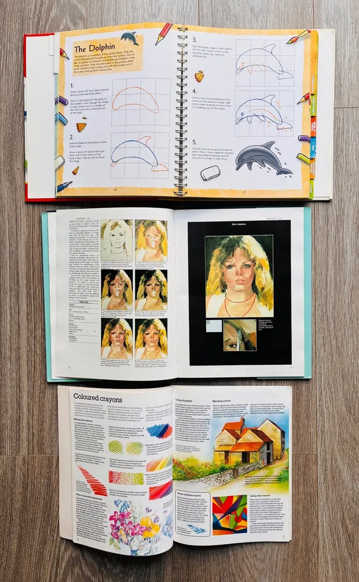 Bundle of 3 Art & Drawing Books (You Can Draw, - Image 3