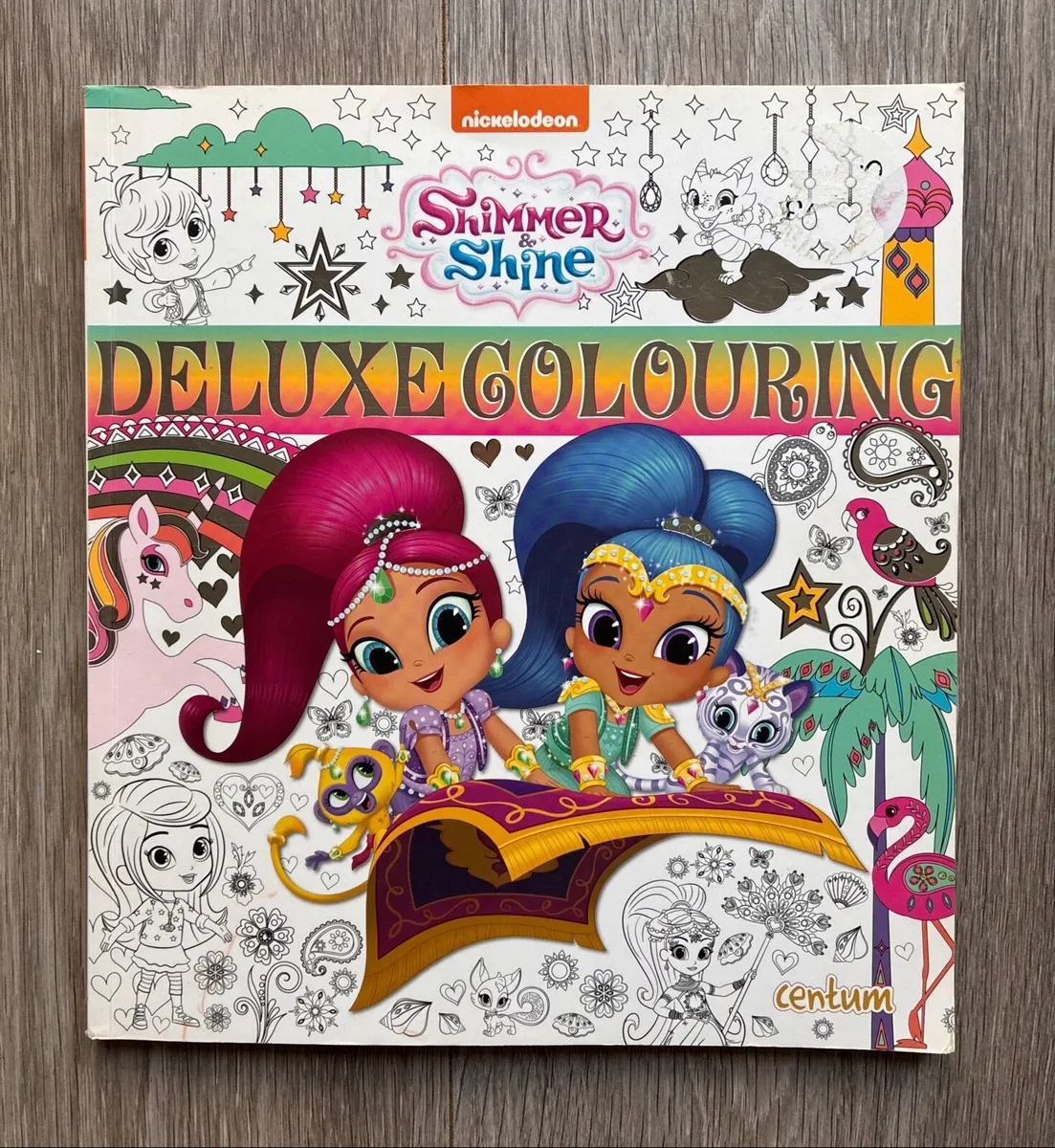 Shimmer & Shine Deluxe Colouring Book (99% Unuse - Image 1