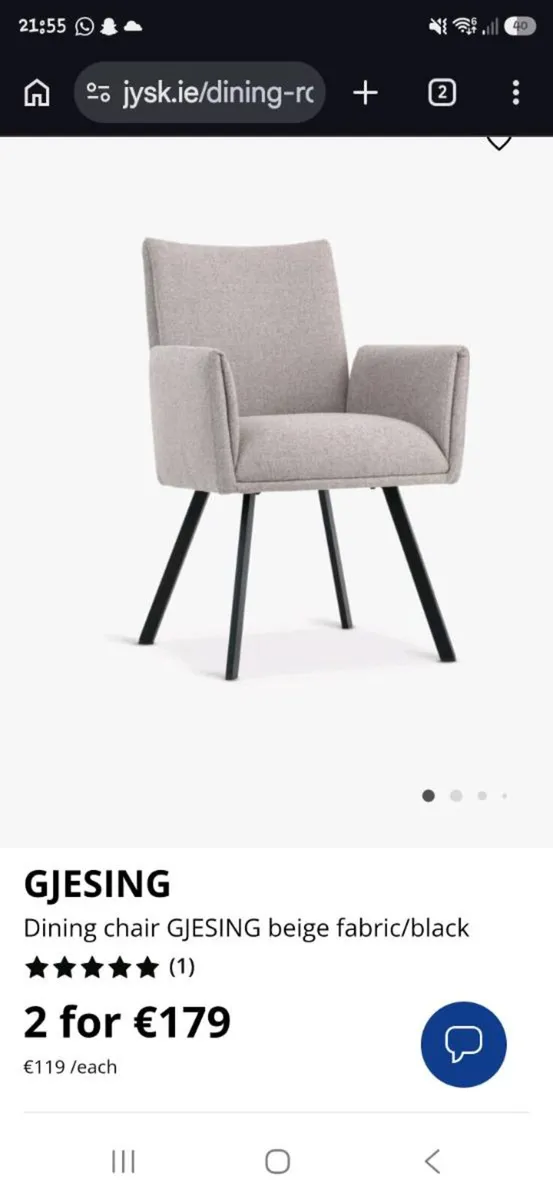 Table & Chairs - Image 2