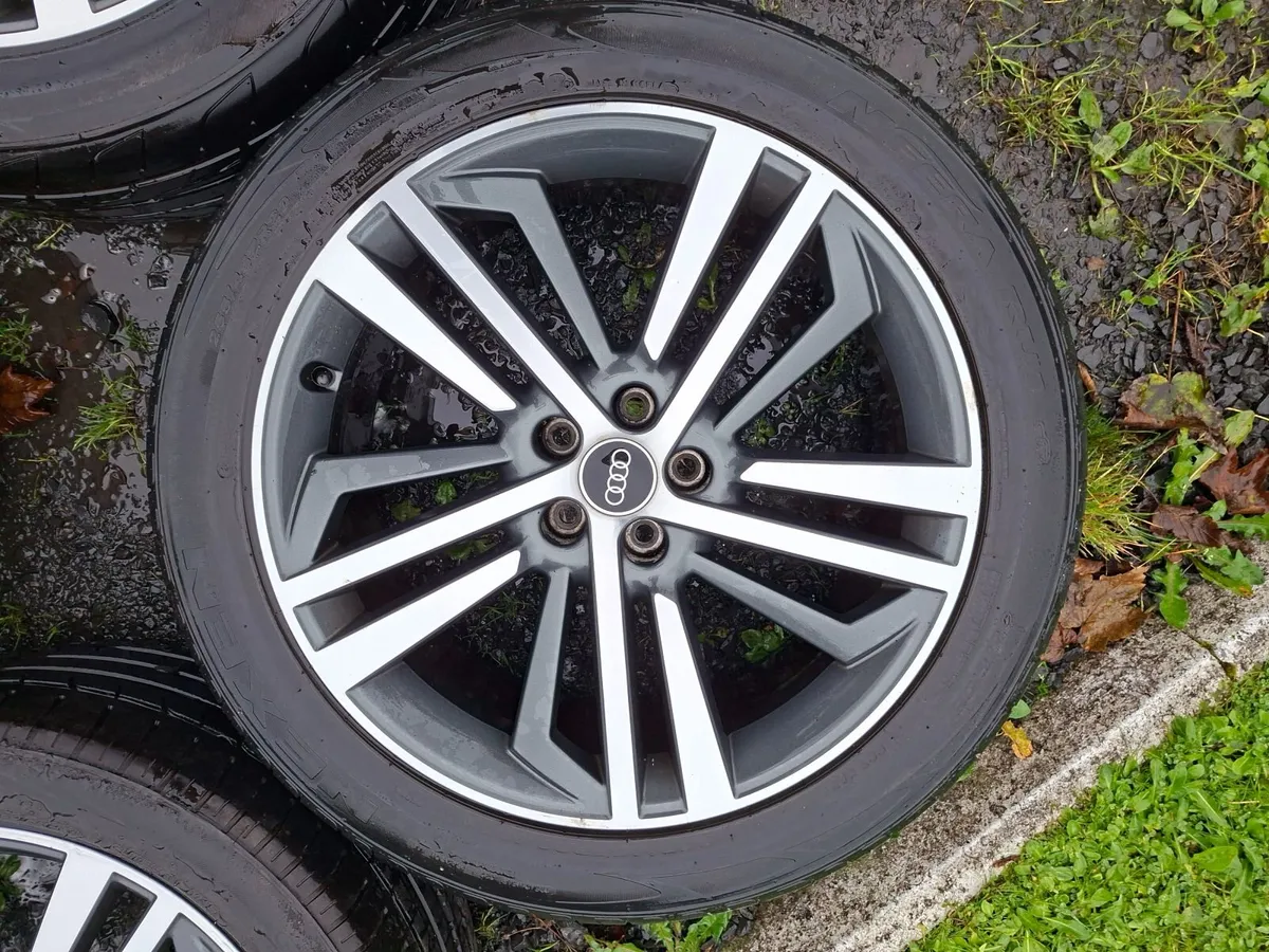 20" Genuine Audi Q5 S Line Alloys with tyres - Image 2