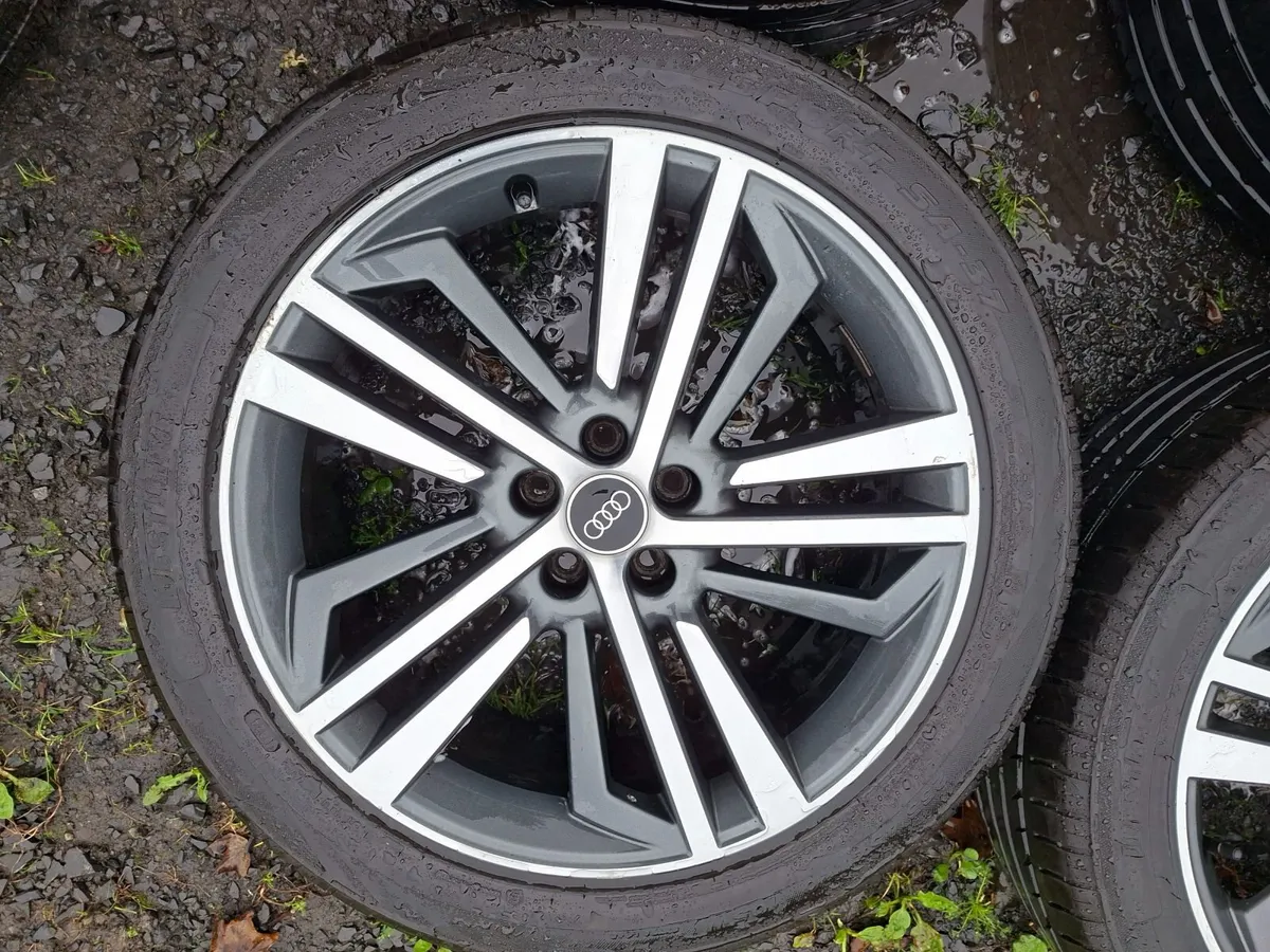 20" Genuine Audi Q5 S Line Alloys with tyres - Image 3