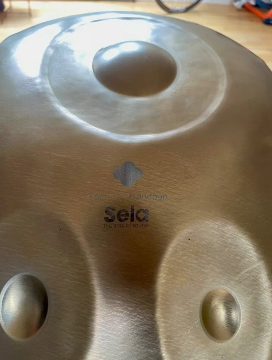 Handpan with case & stand -Sela Harmony, D  Kurd - Image 3
