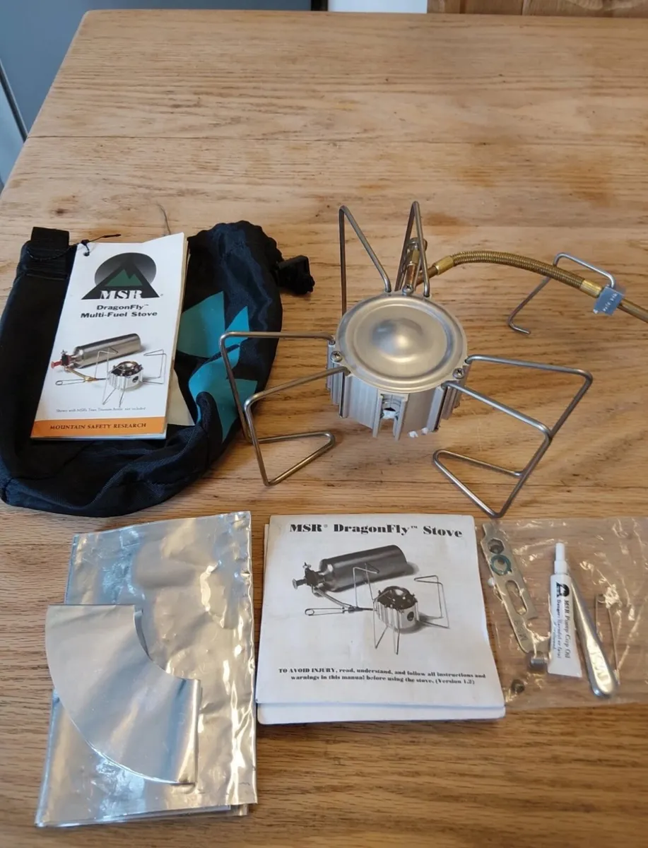 MSR Dragonfly Multi fuel camping stove - Image 1