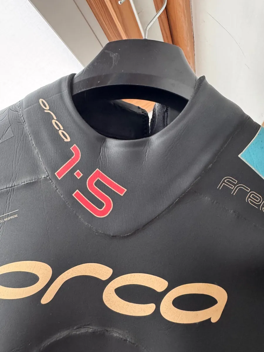 Orca Alpha 1.5 women’s wetsuit size medium - Image 1