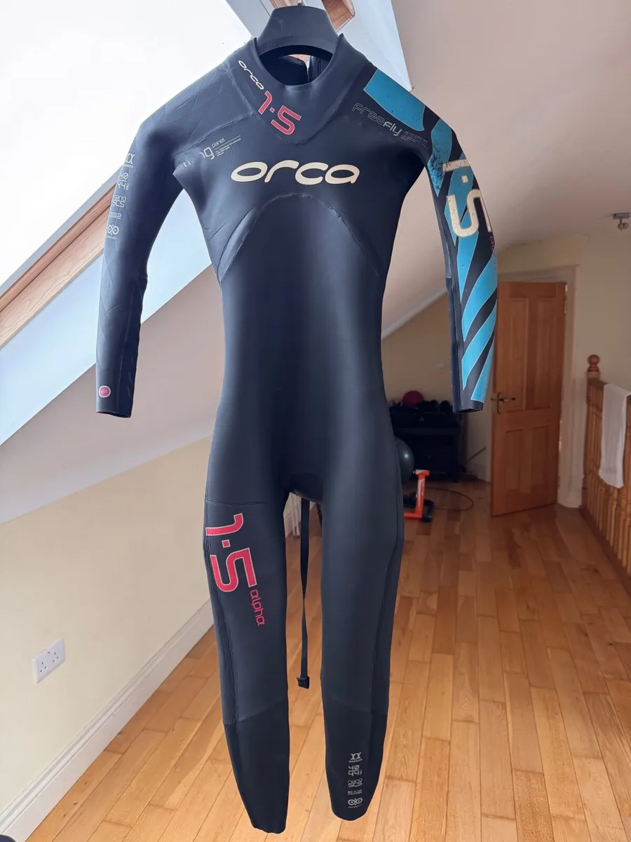 Orca Alpha 1.5 women’s wetsuit size medium - Image 4