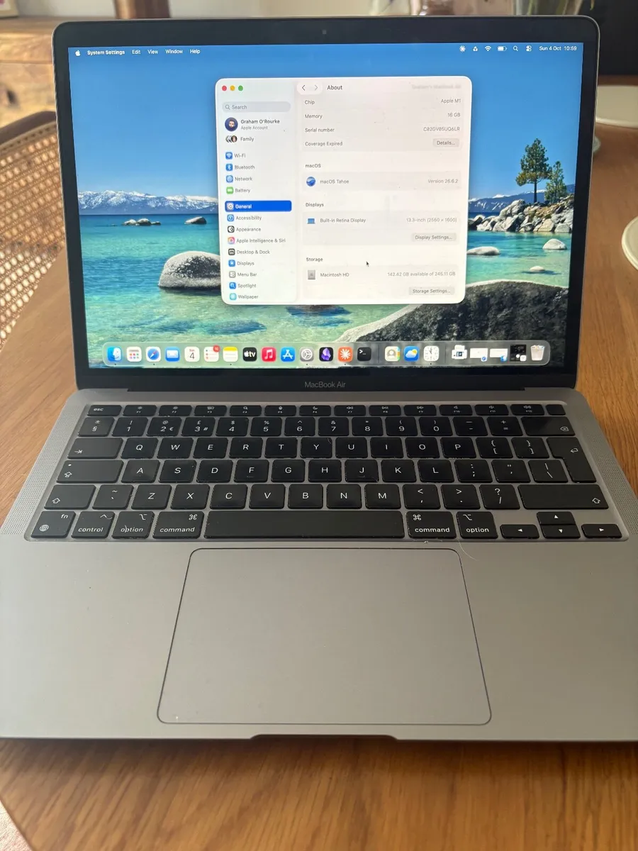 Apple Macbook Air 13" Perfect Condition - Image 1