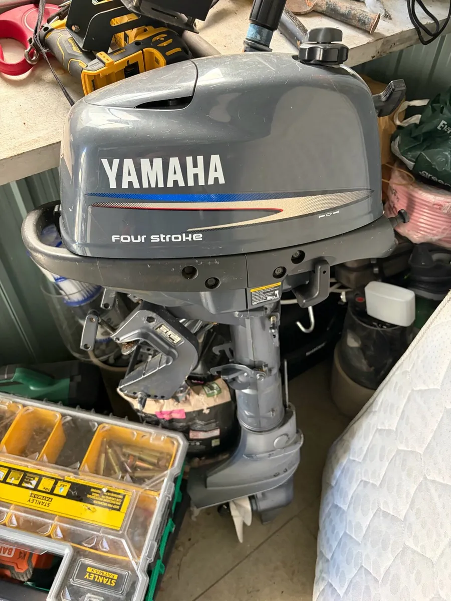 yamaha 4 hp four stroke short shaft outboard - Image 1