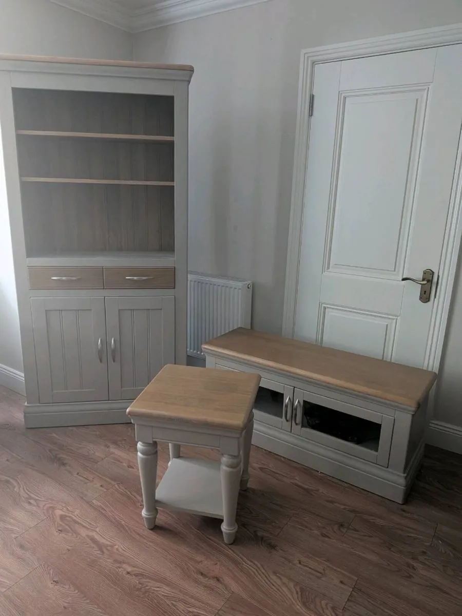 Cabinet and matching TV stand & Table for lamp - Image 1