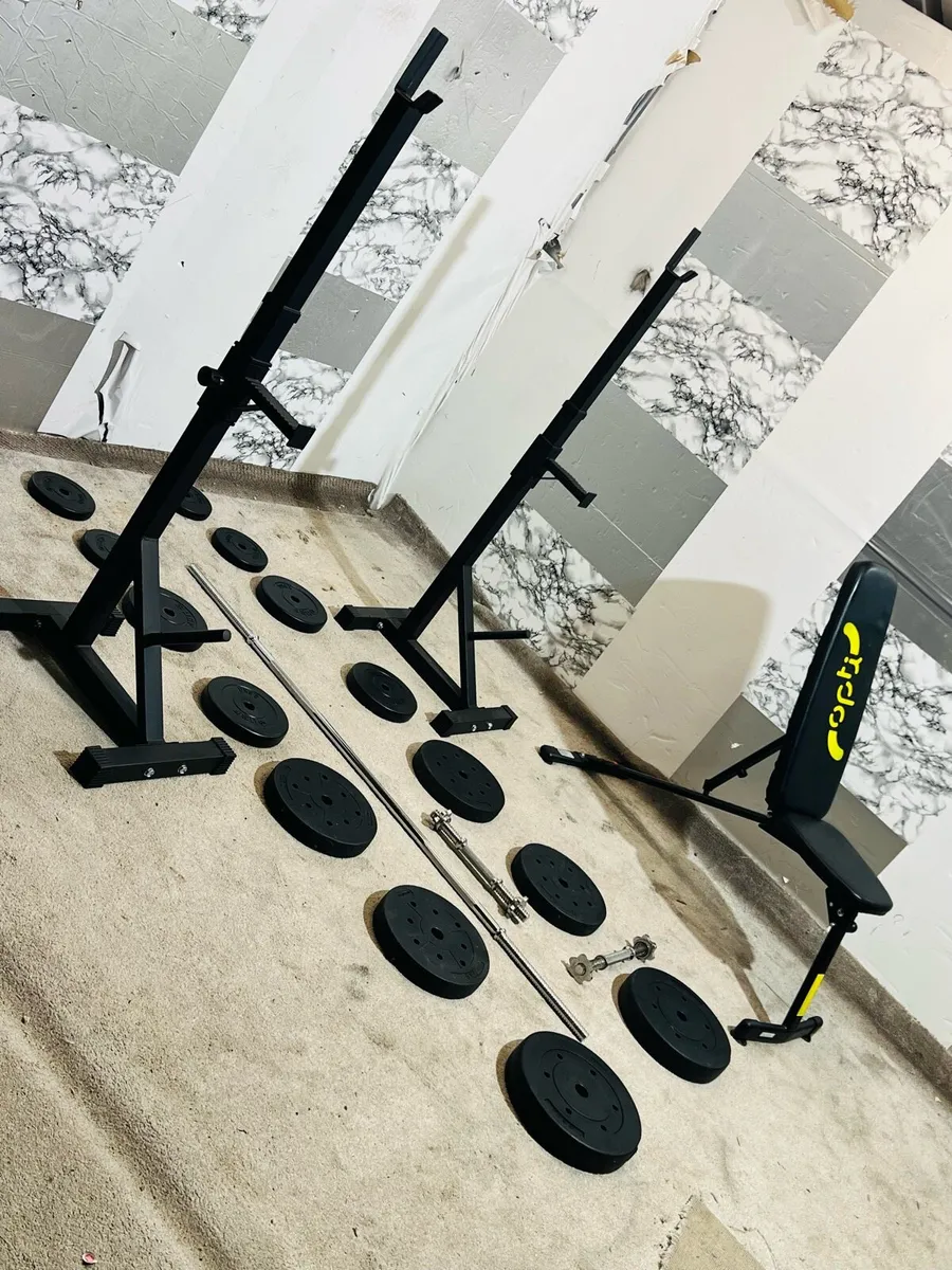 RACK STANDS WEIGHTS BARBELL DUMBBELLS - Image 3