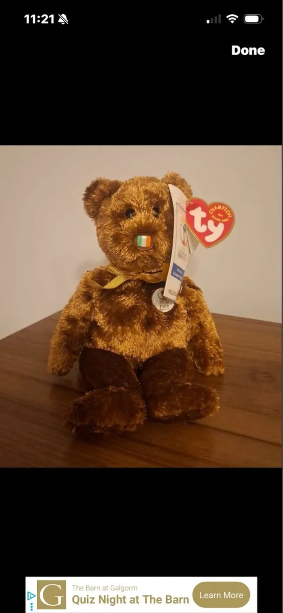Rare & Retired Beanie Baby- Champion - Image 1
