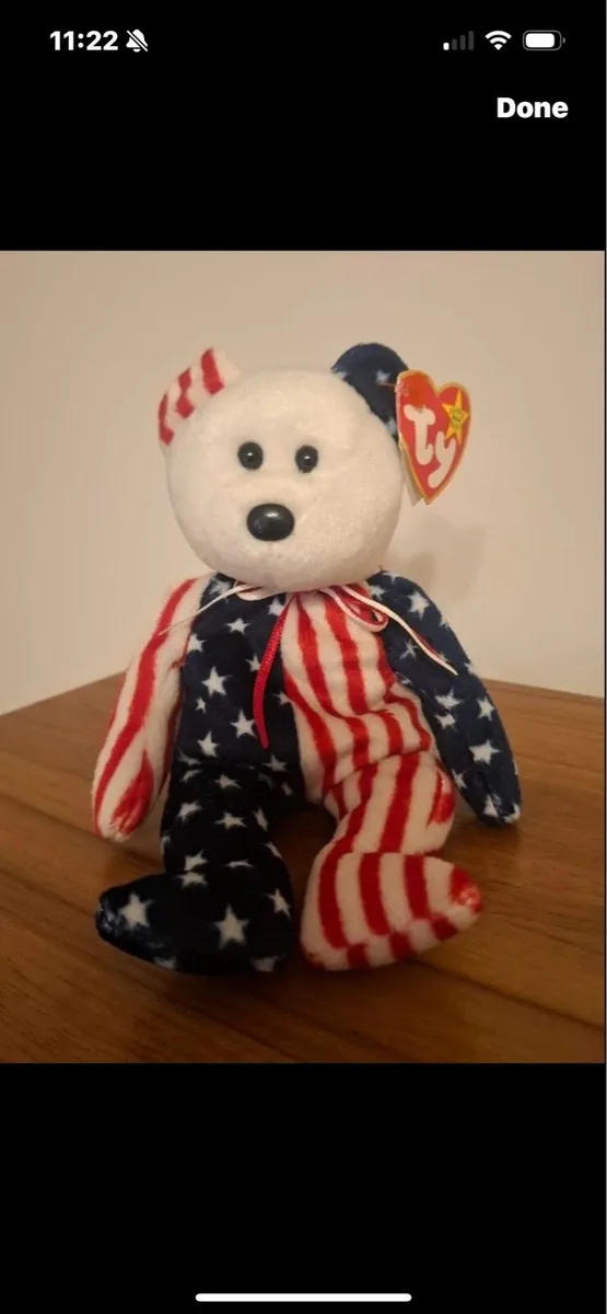 Rare & Retired Beanie Baby- Spangle - Image 1