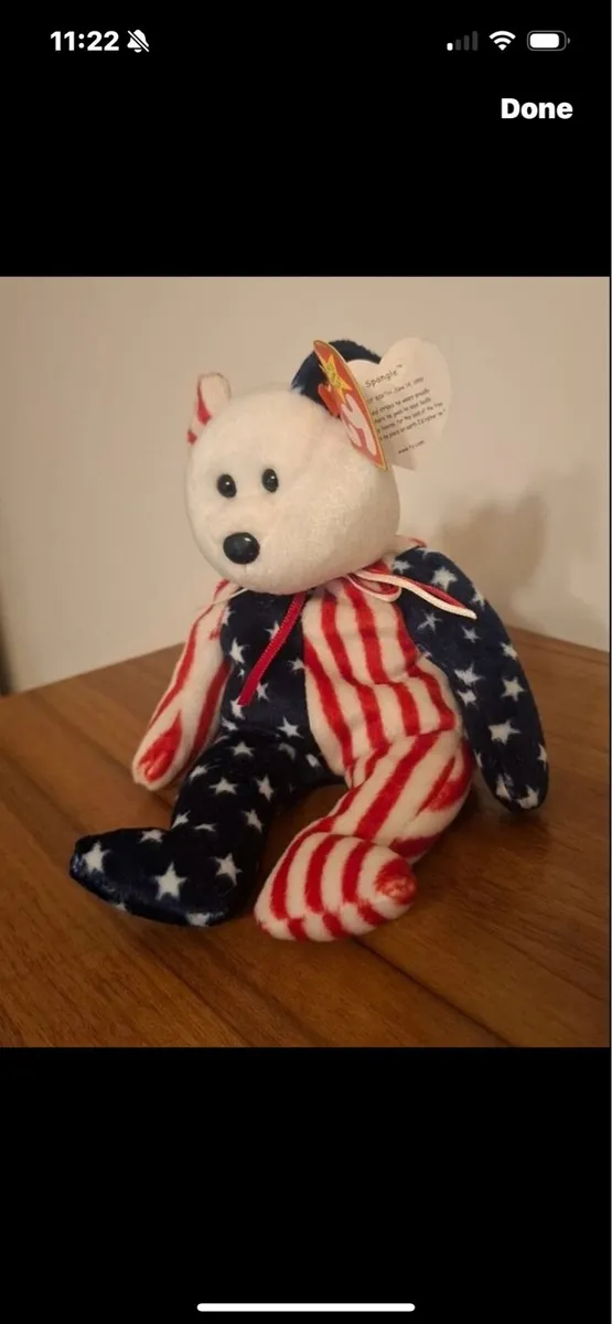 Rare & Retired Beanie Baby- Spangle - Image 2