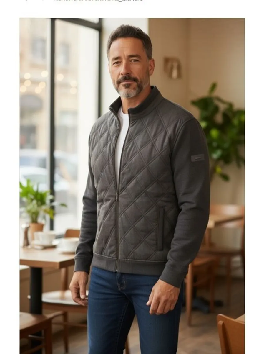 Buggati Mens Hybrid Jacket - Image 1