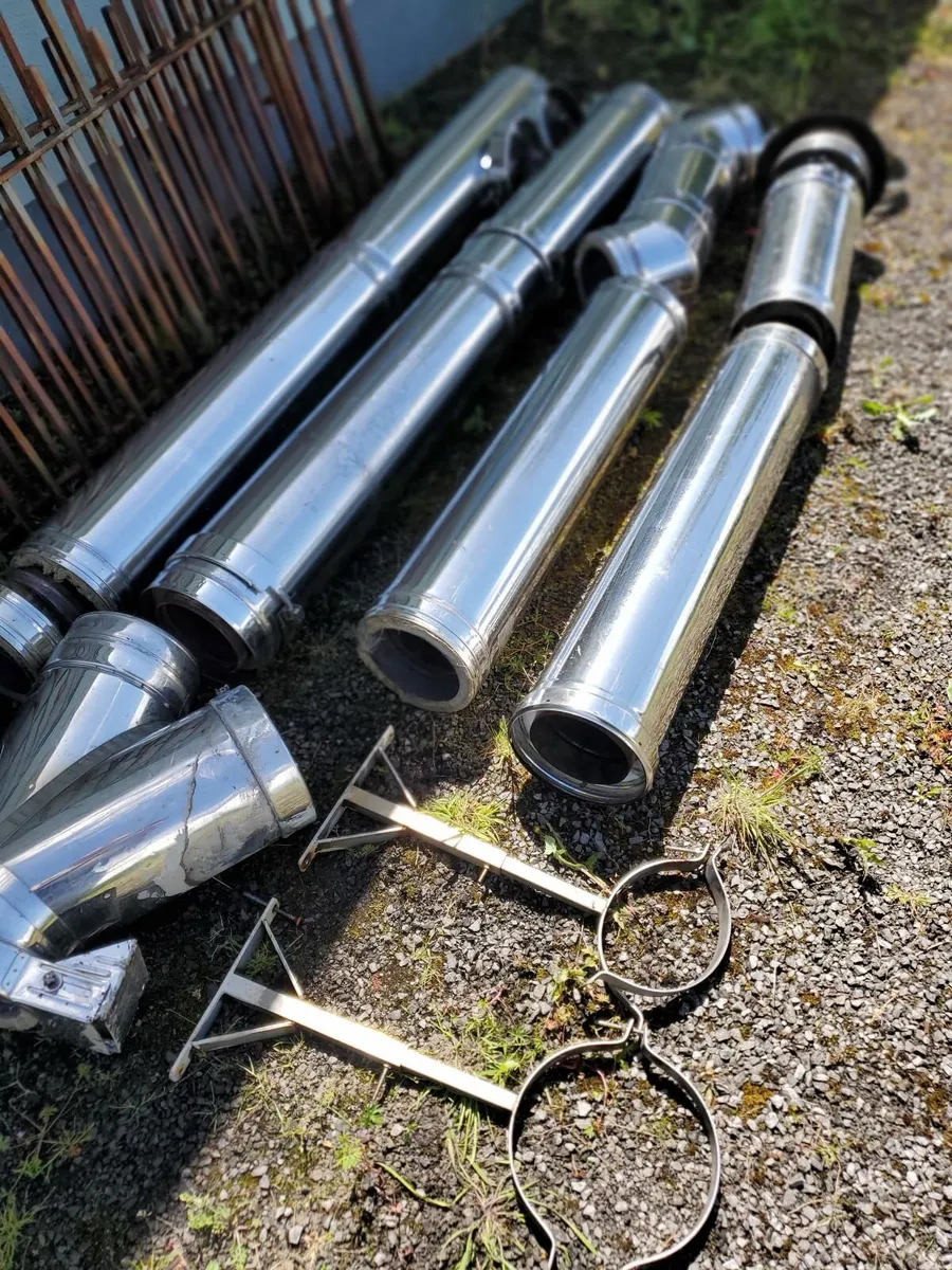5 inch inner diameter twin wall chimney - Image 1