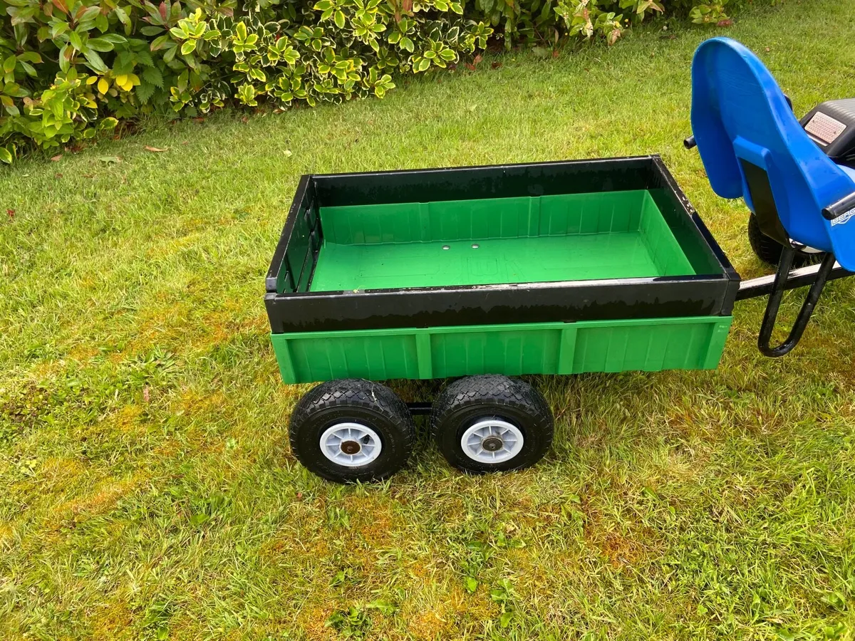 Berg double go cart and trailer - Image 1