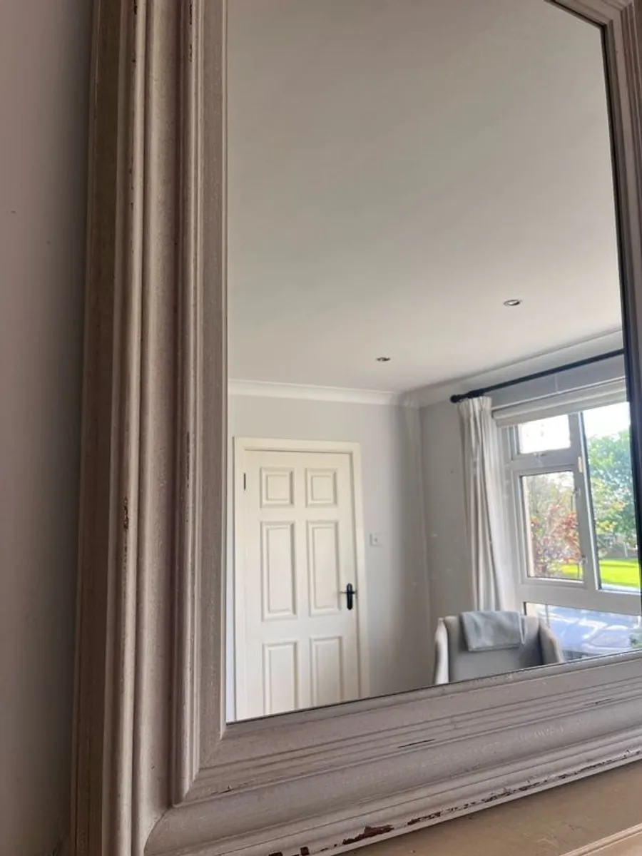 Large Shabby Chic Mirror - Image 3