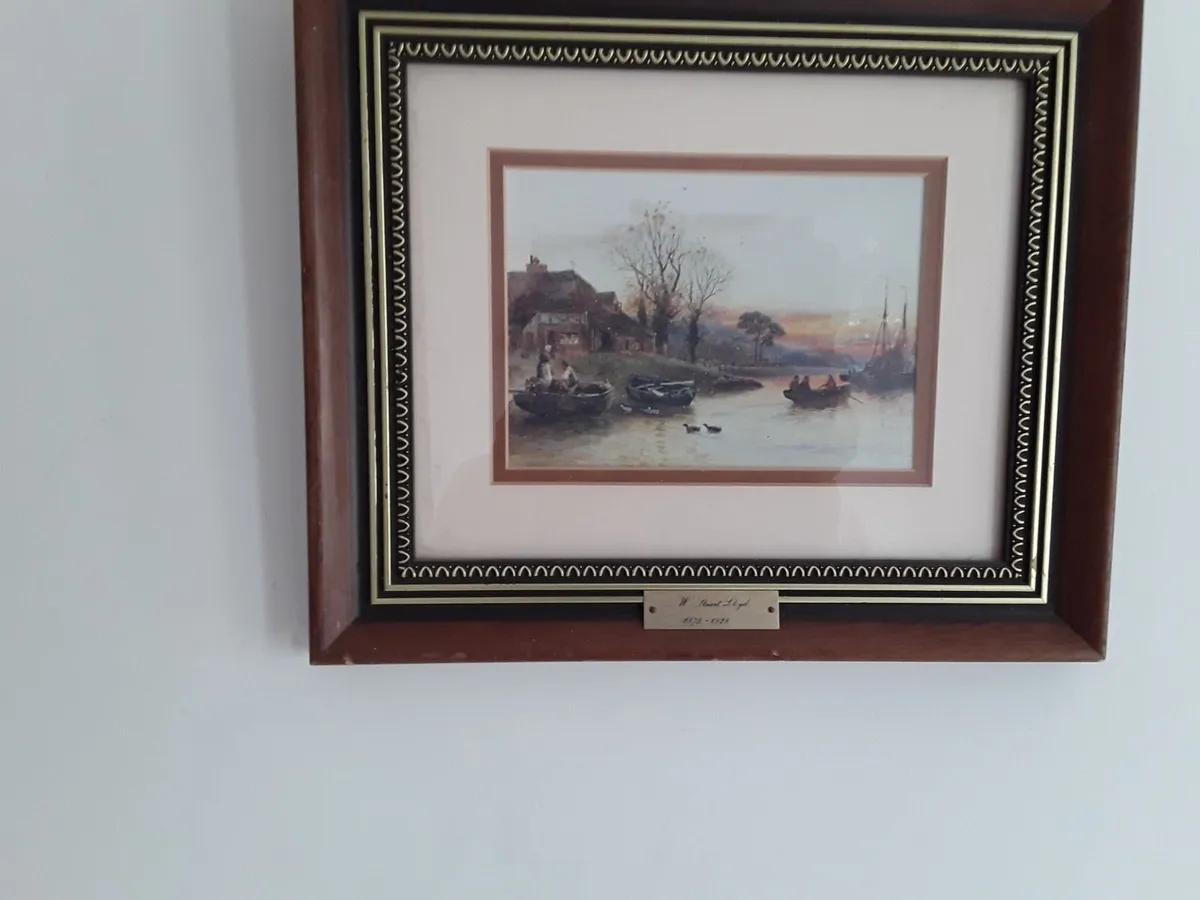 Lovely watercolor picture print - Image 1