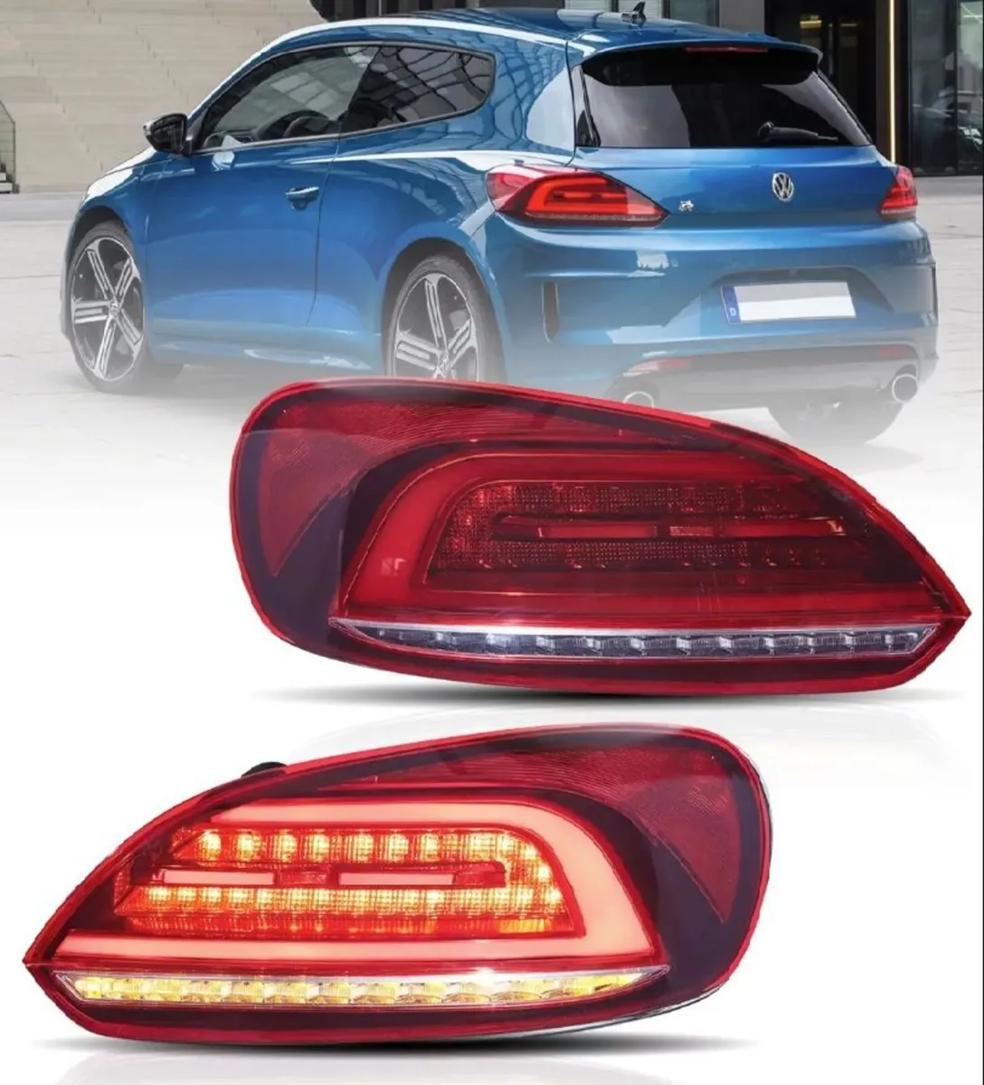 VW Scirocco LED tail lights