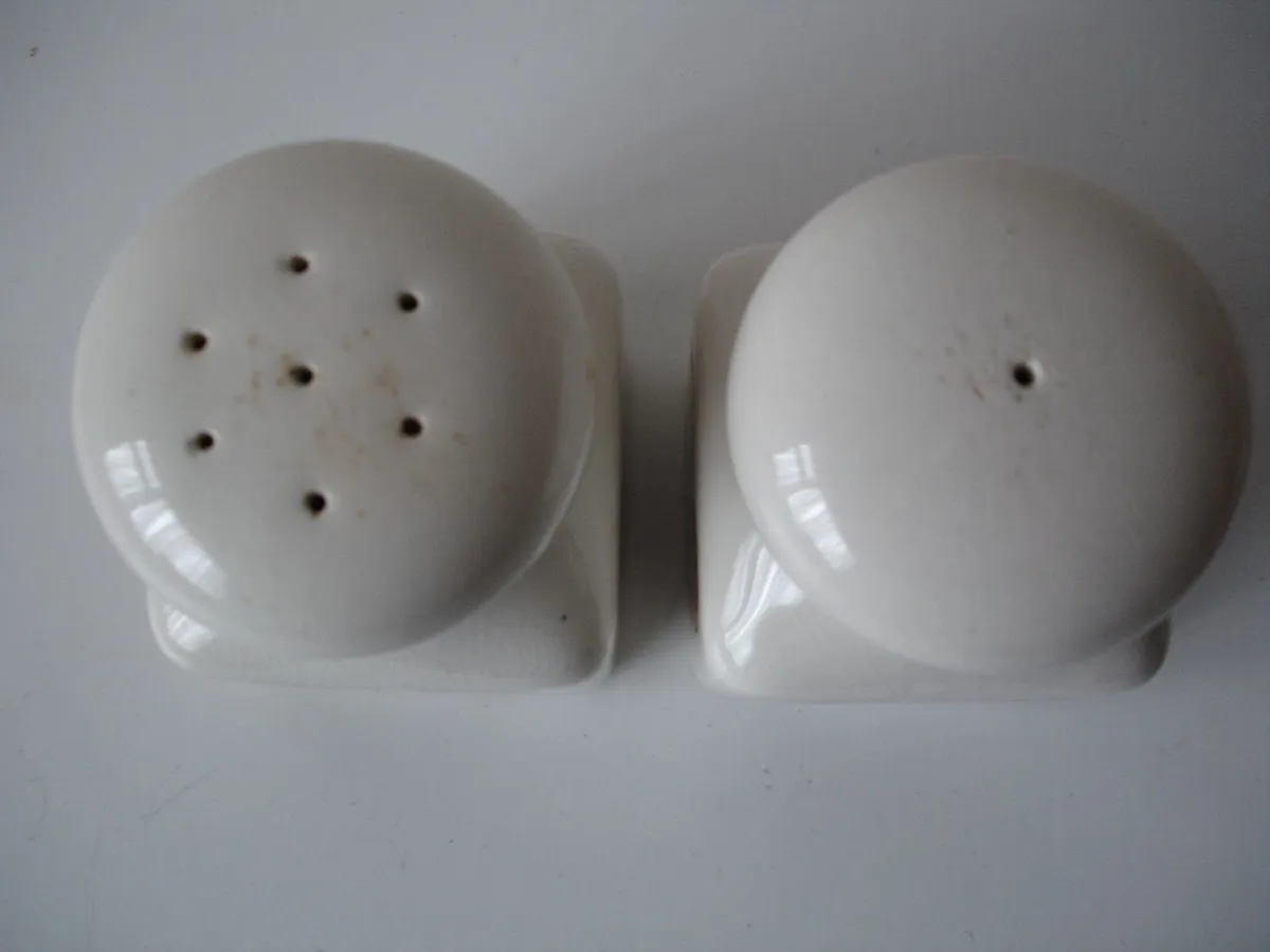 RETRO TAUNTON VALE POTTERY SALT/PEPPER - Image 2