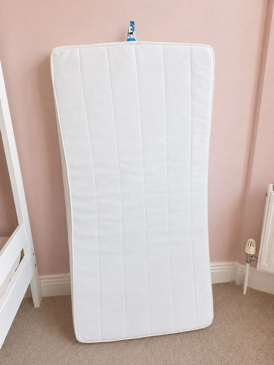 IKEA Sundvik Cot Bed with Mattress - Image 4