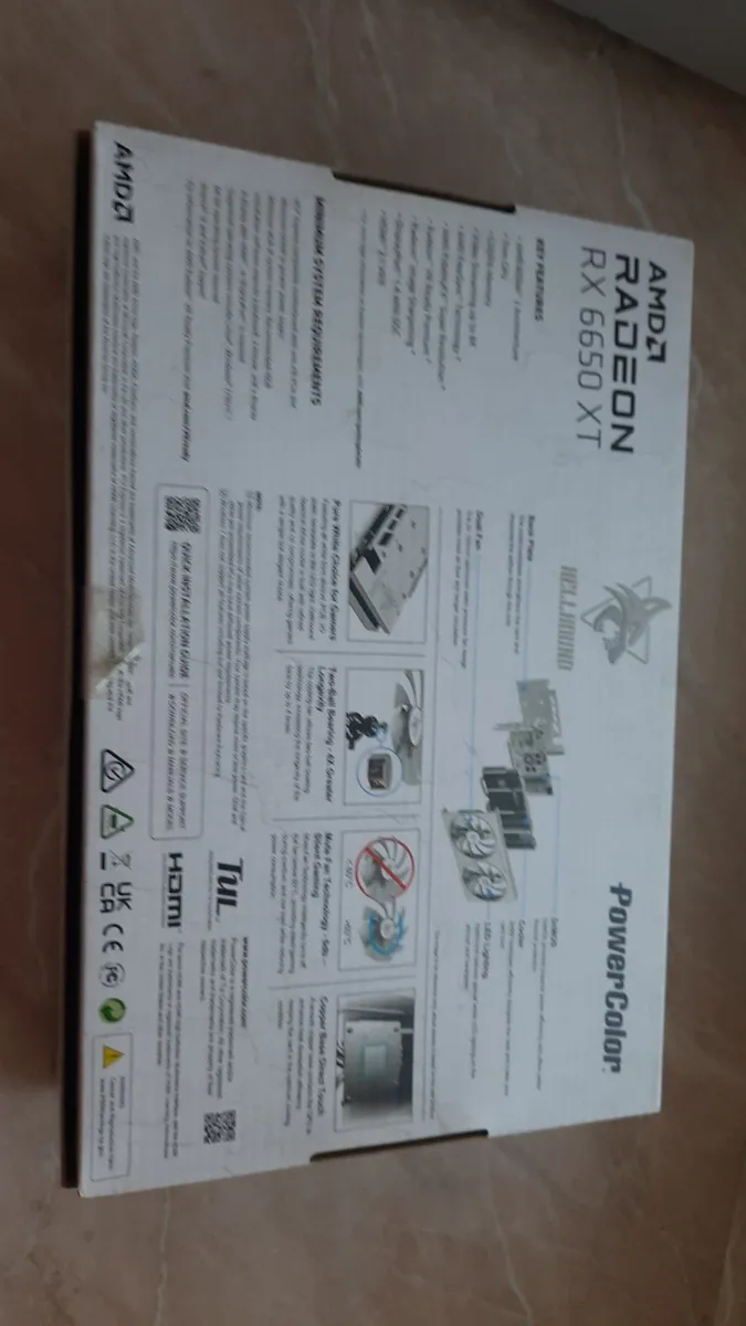 GPU RX6650XT Hellhound Spectral White - Image 4