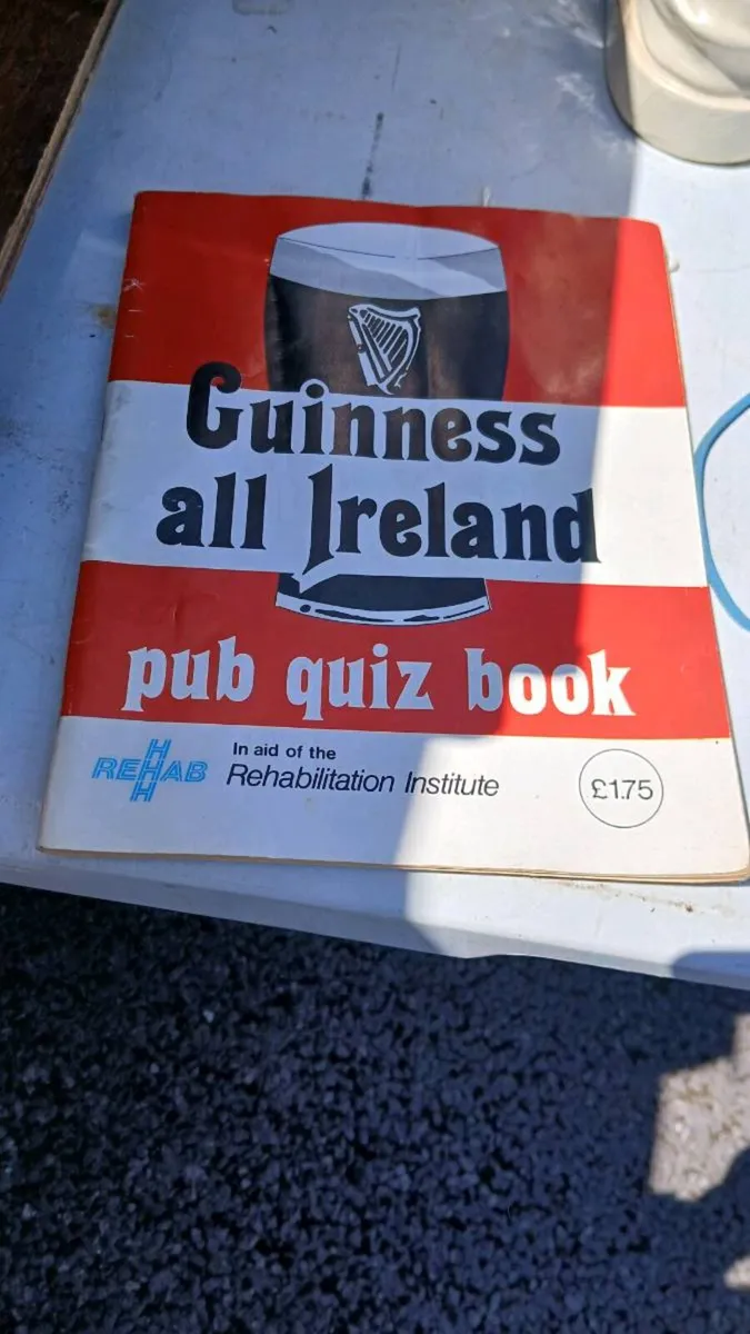 Guinness All Ireland Pub Quiz Book . - Image 2