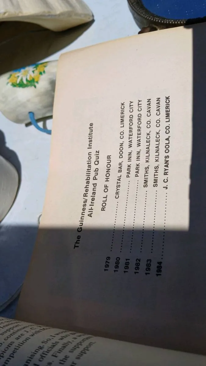 Guinness All Ireland Pub Quiz Book . - Image 3