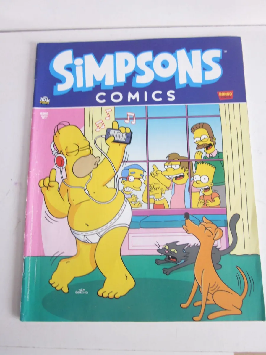 Five Simpsons Comics Published by Bongo Comics - Image 3