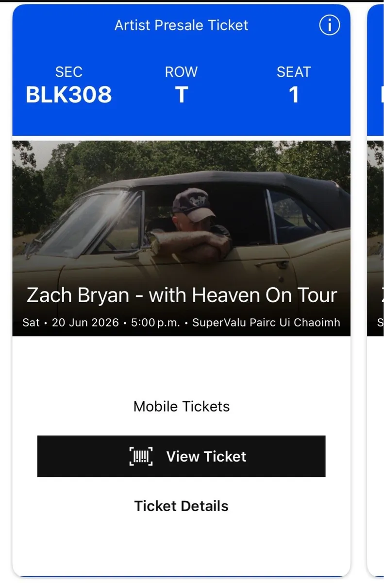 Zach Bryan tickets