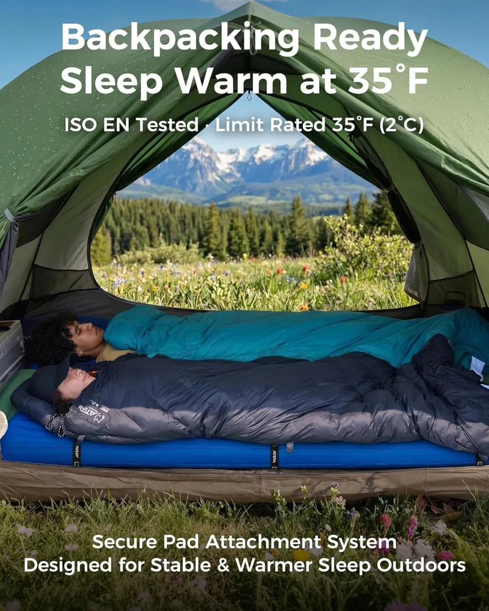 ATEPA Compact 1000 Ultra-light Mummy Sleeping Bag - Image 4