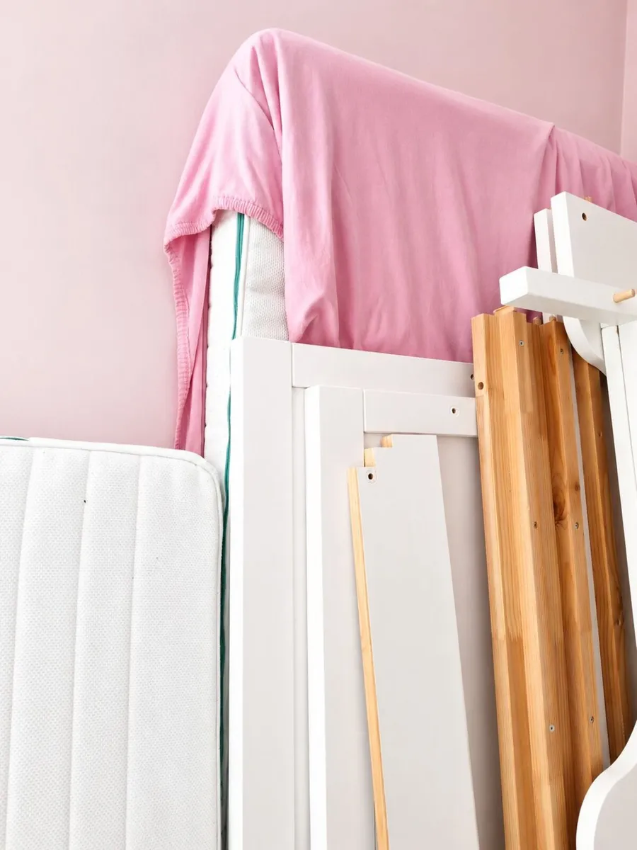 IKEA-Extendable Children's Bed with Mattress - Image 4