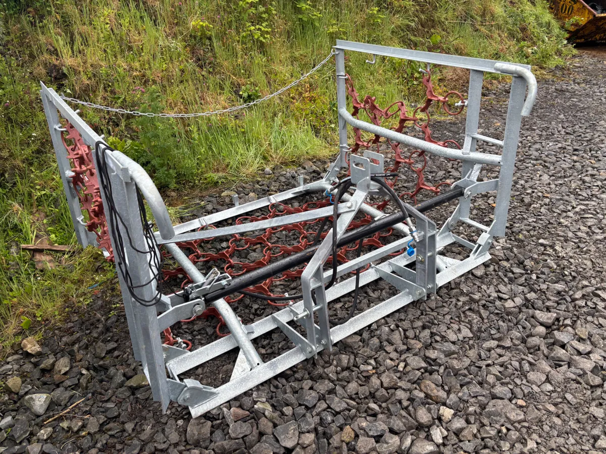 New 4m Galvanised Grass Harrows - Image 3