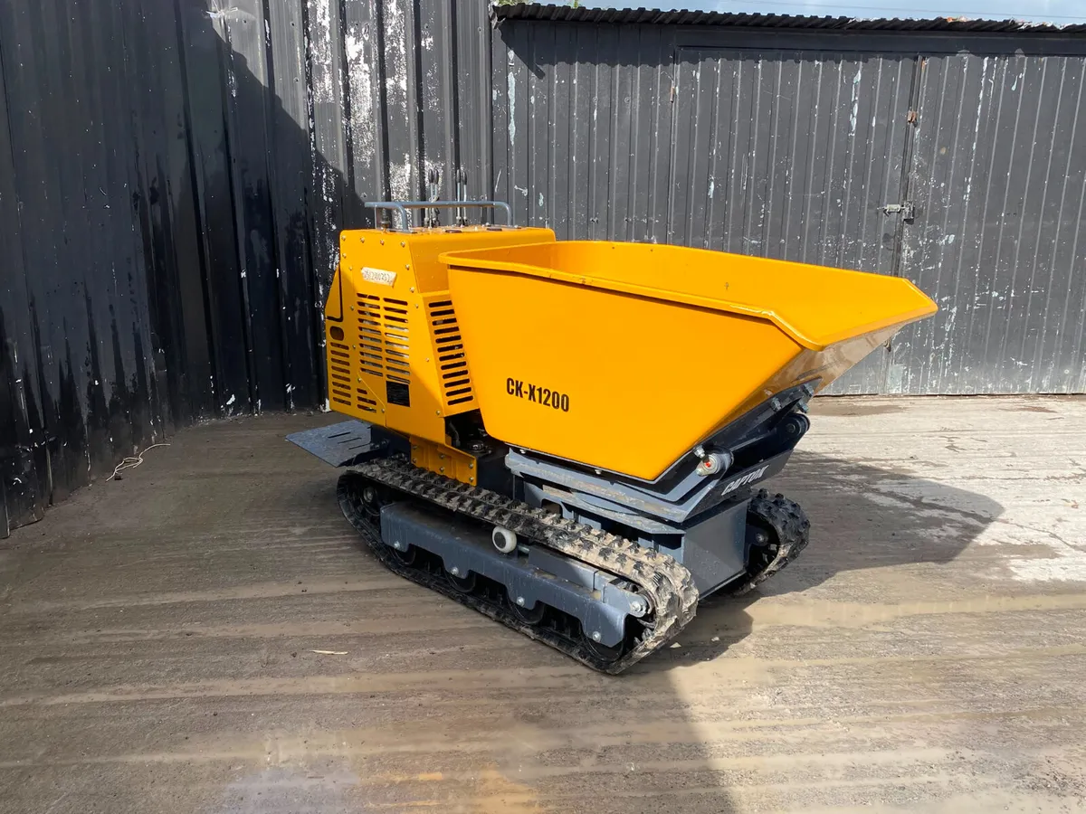 Captok Tracked Pedestrian Swivel Dumper - Image 2