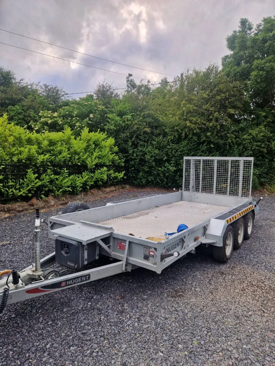 Nugent 3 axle plant trailer - Image 1