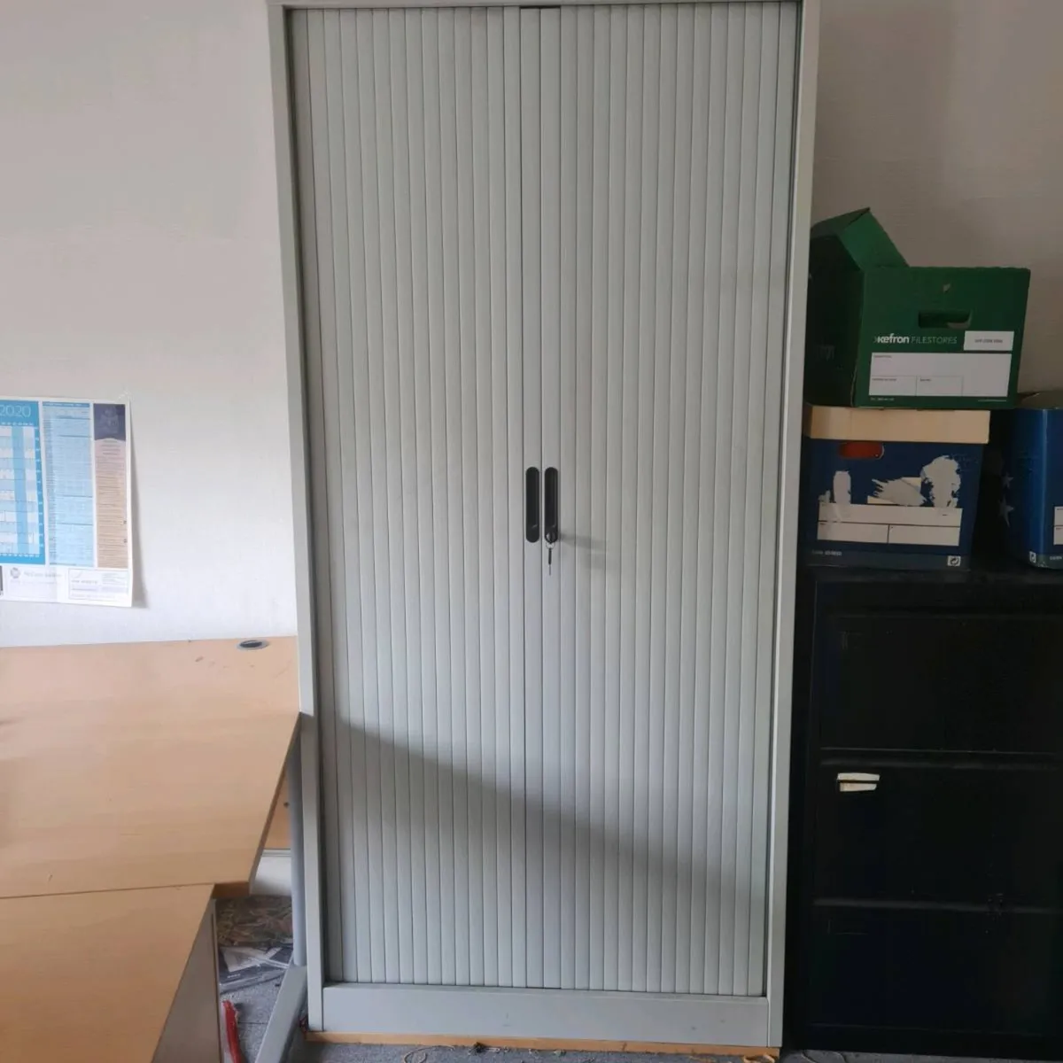 2200 mm metal tambour storage cabinets - Image 1