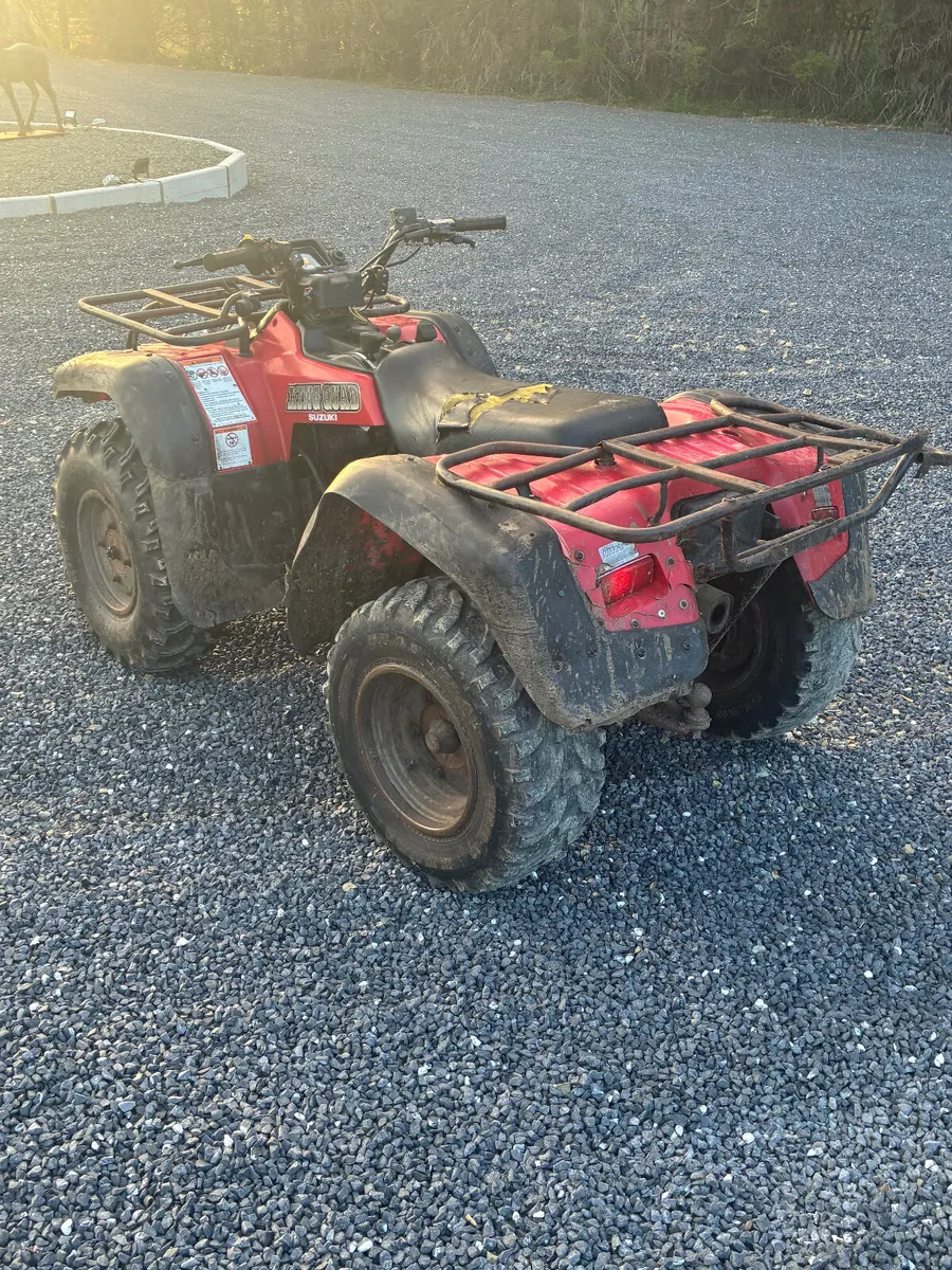 Suzuki king quad 300cc 4x4 - Image 4