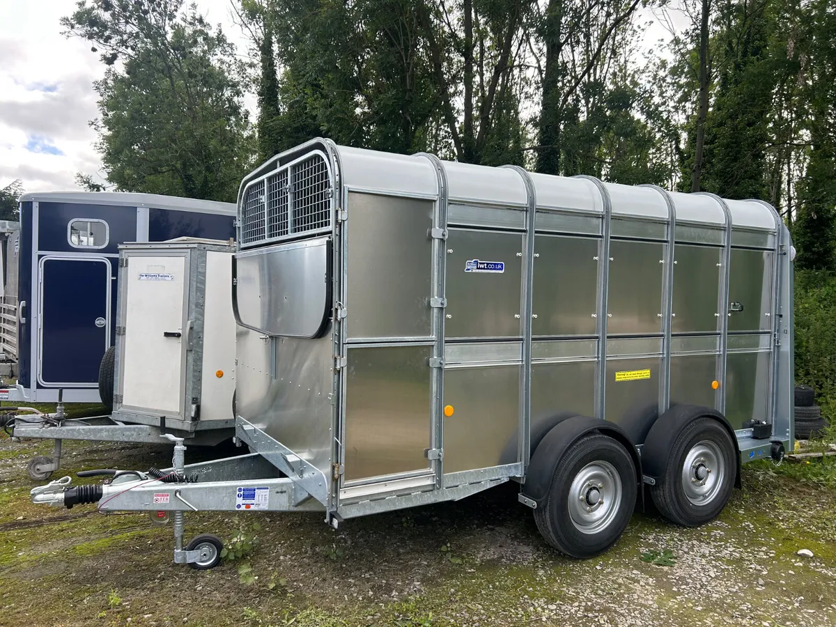 New Ifor Williams 12ft Ta510 Livestock Trailer - Image 1