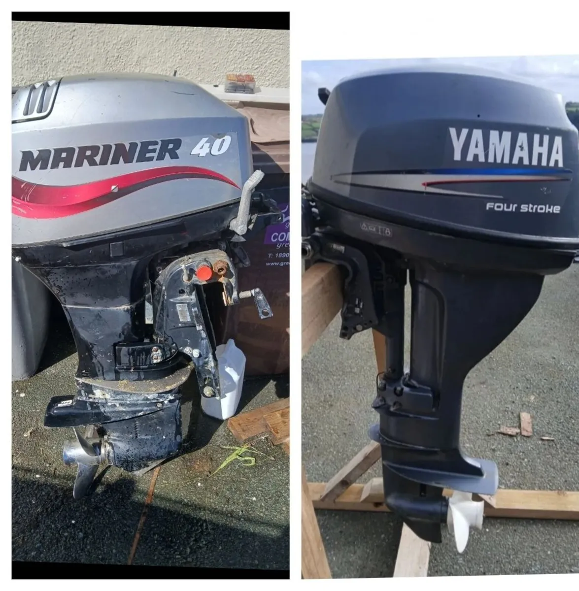 Yamaha 15hp fourstroke outboard - Image 1