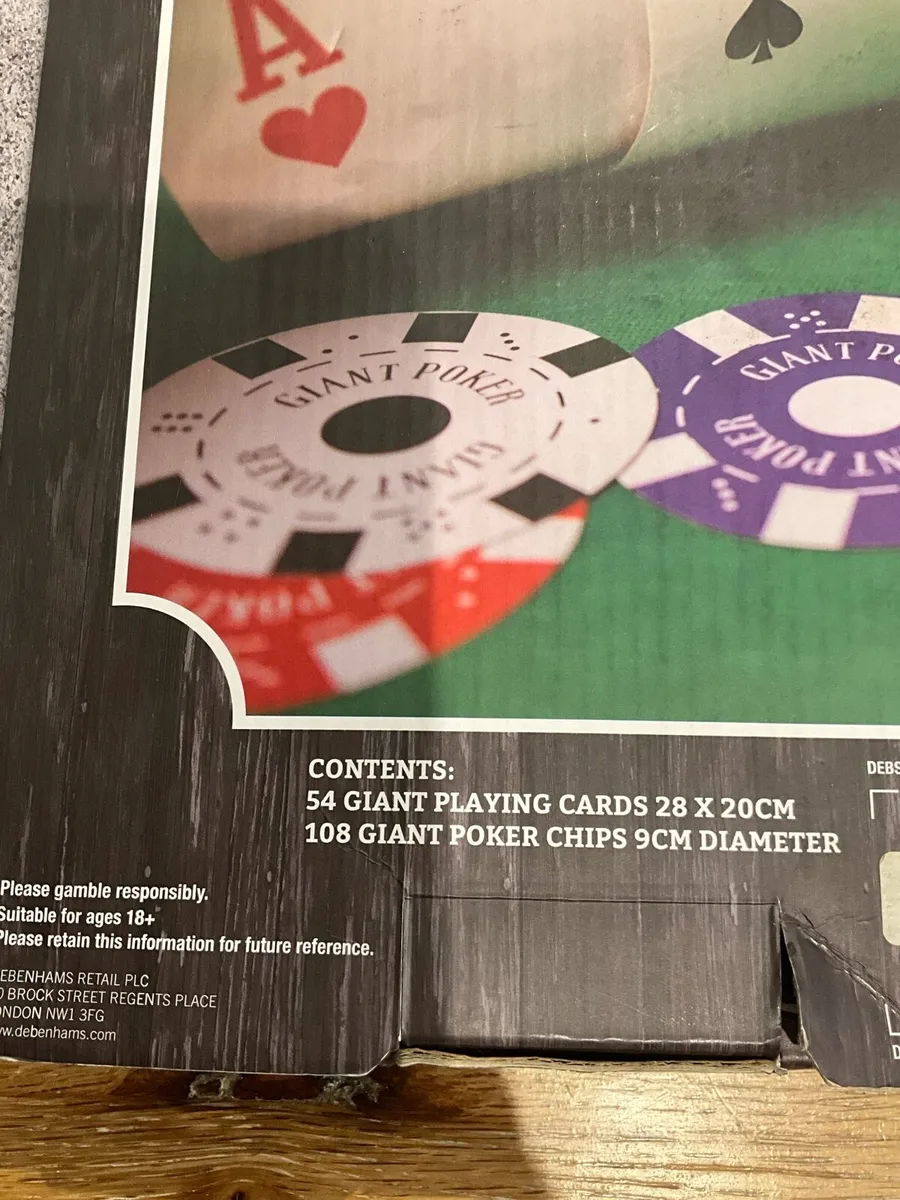 Giant Poker Set - Image 3