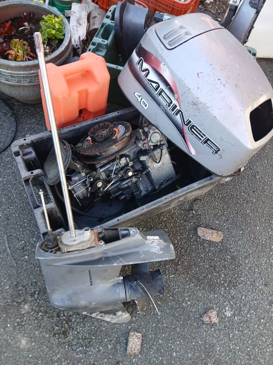 Mariner 40 hp Two strroke outboard - Image 2
