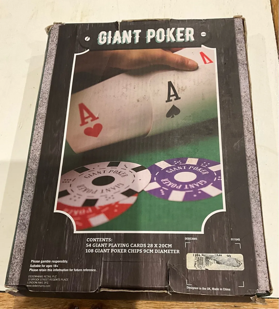Giant Poker Set - Image 1