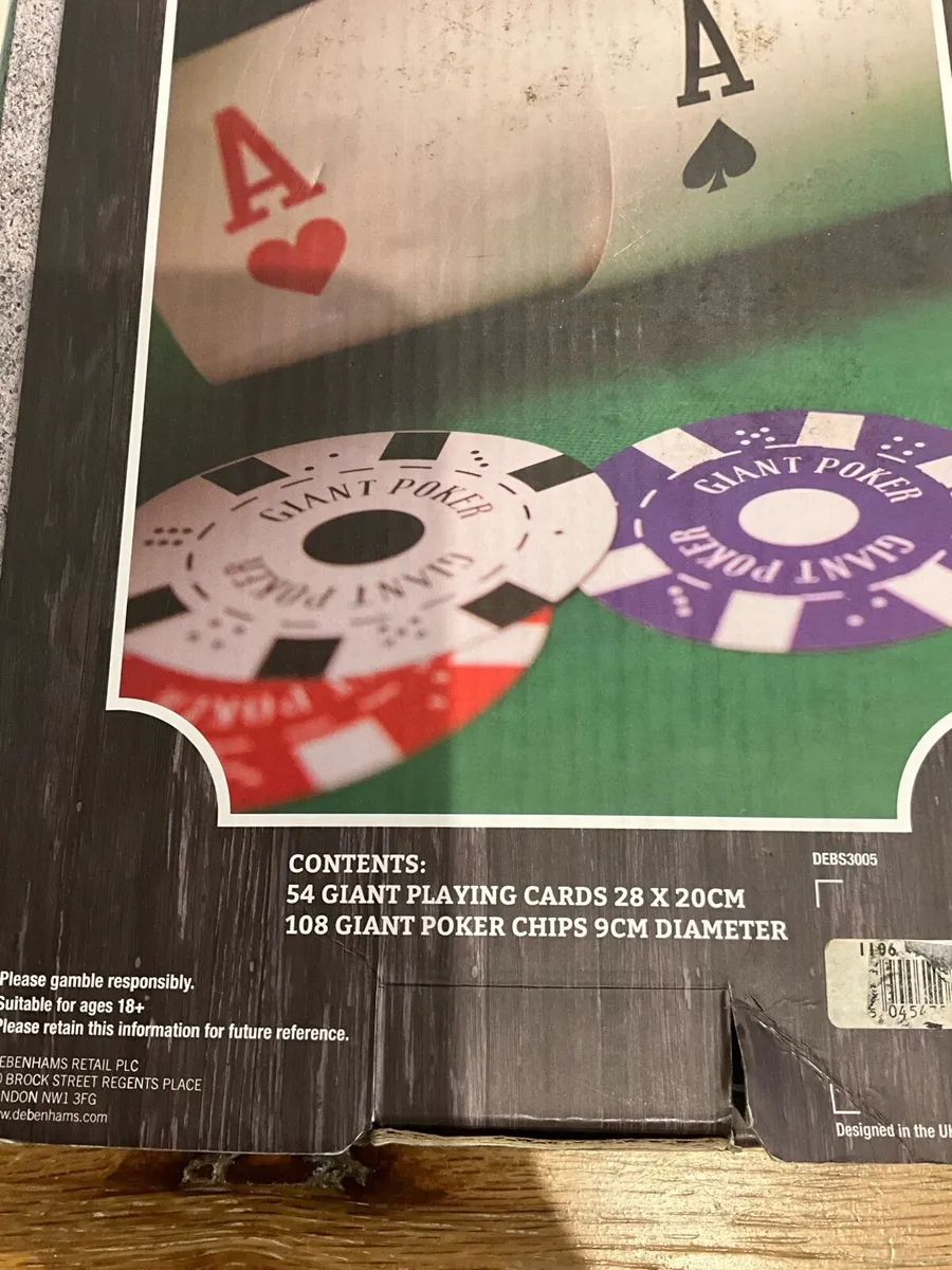 Giant Poker Set - Image 2