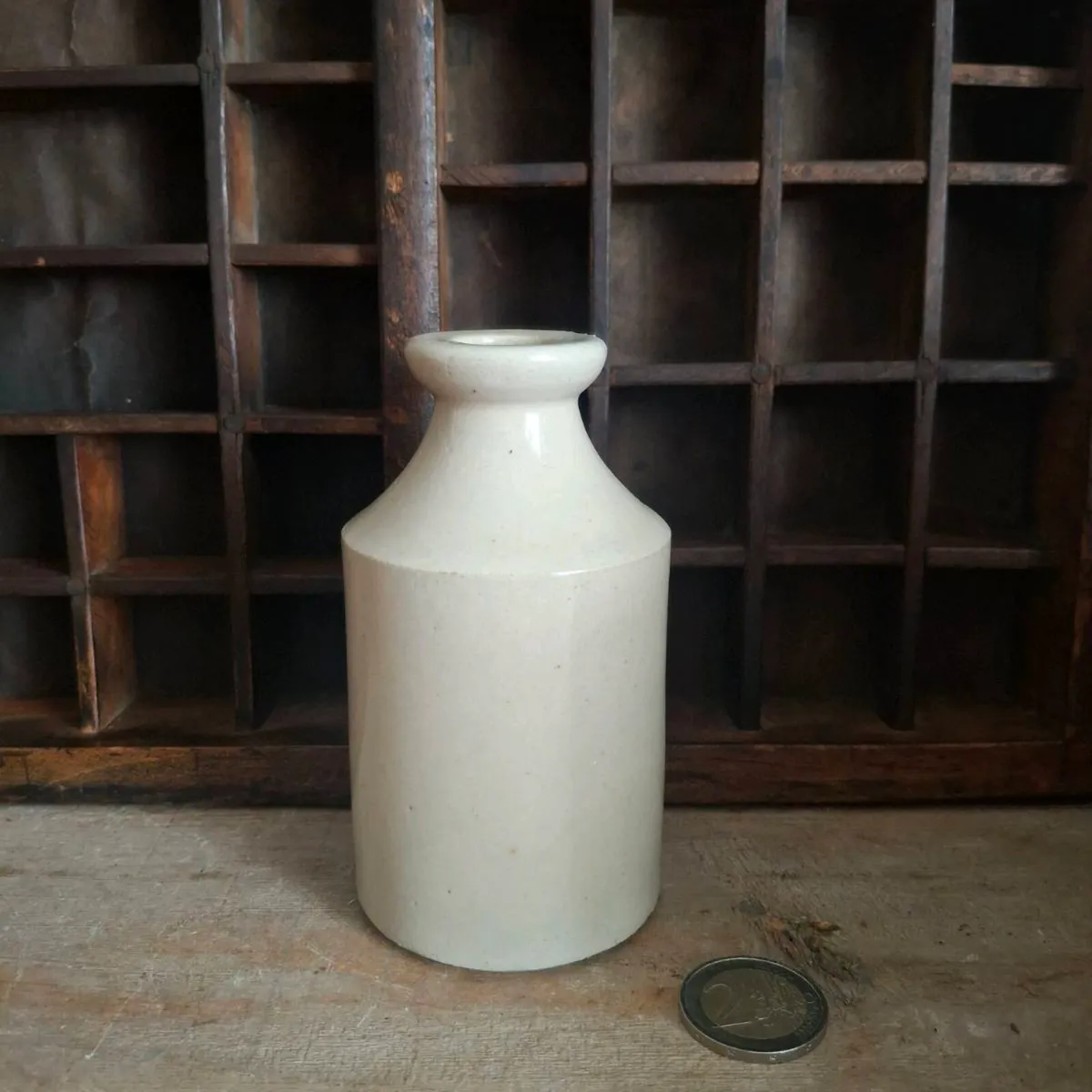 Small Stoneware Ink Bottle - Image 1