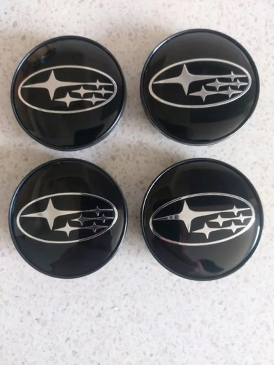 Subaru Centre Caps- Free Post - Image 1