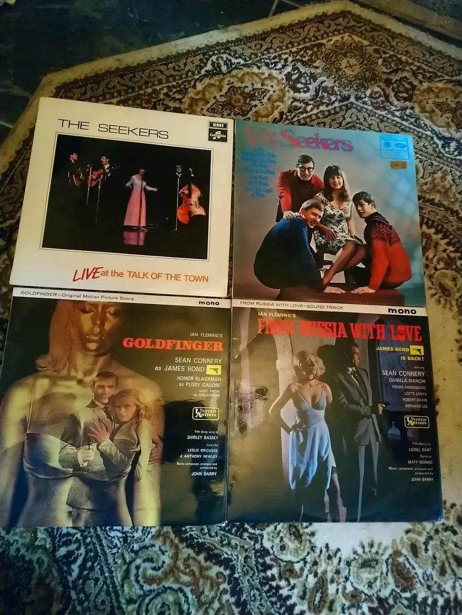 4 Vinyl records