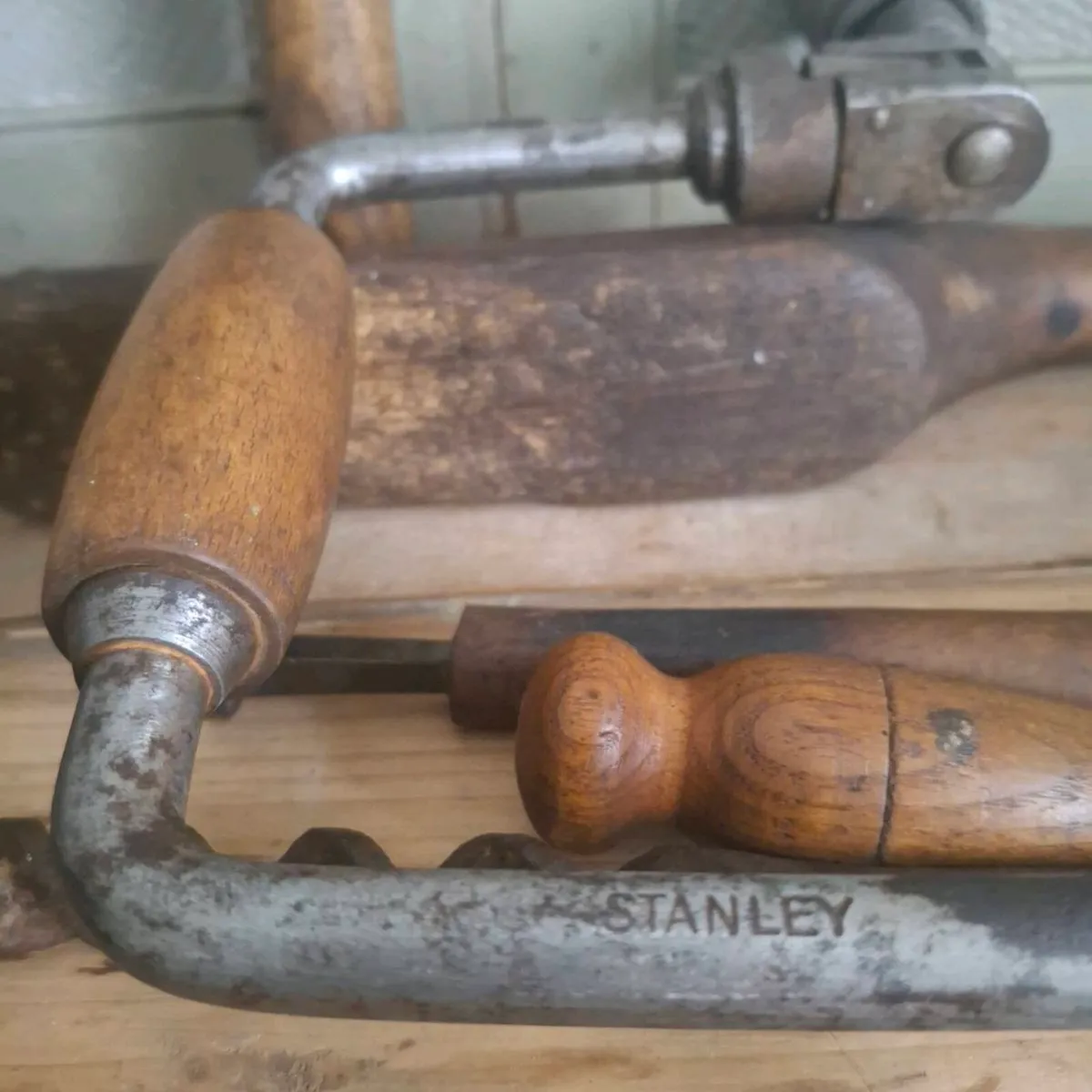 Stanley Ratchet Brace Drill - Image 2
