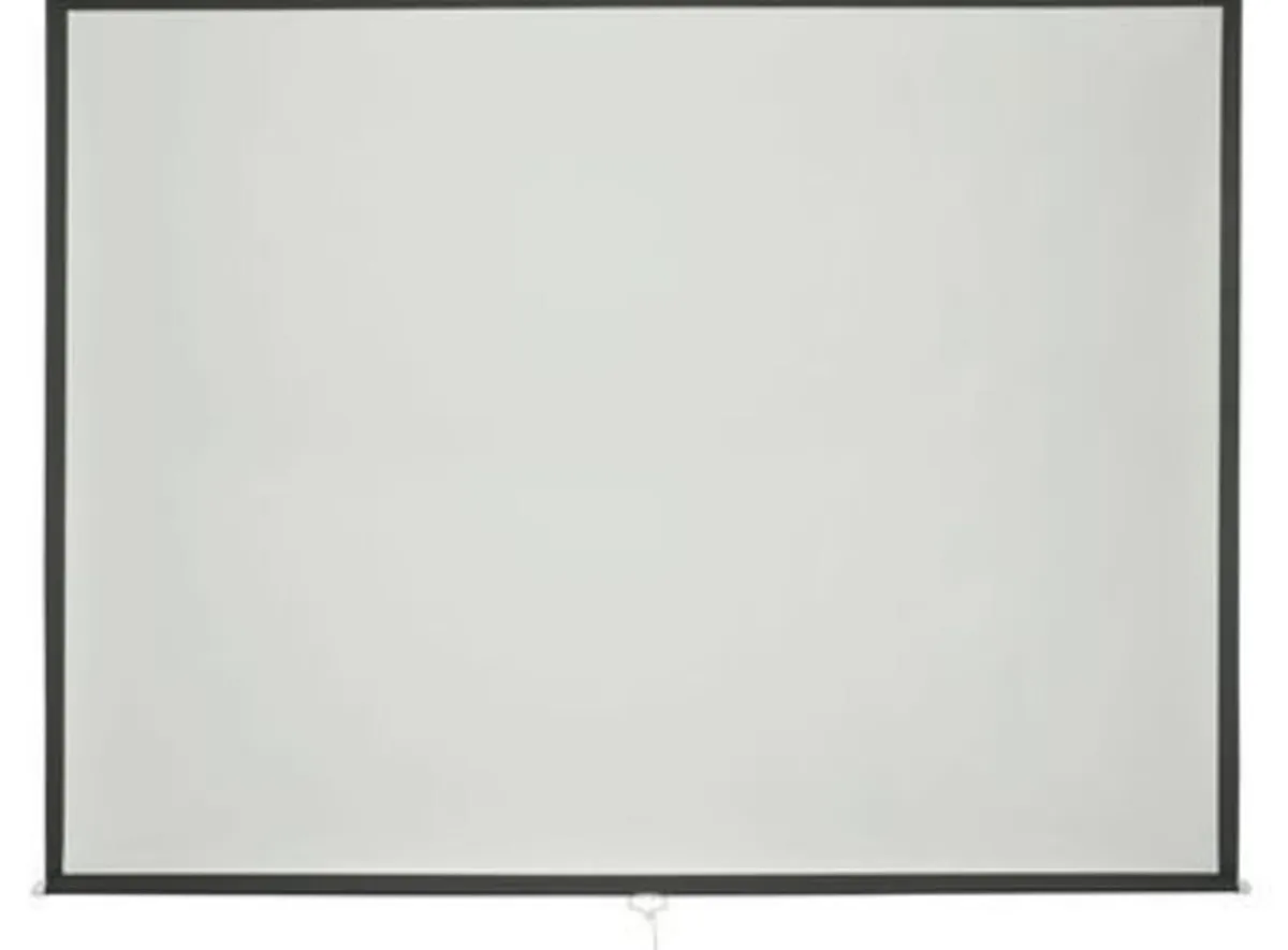 100" Manual Projector Screen