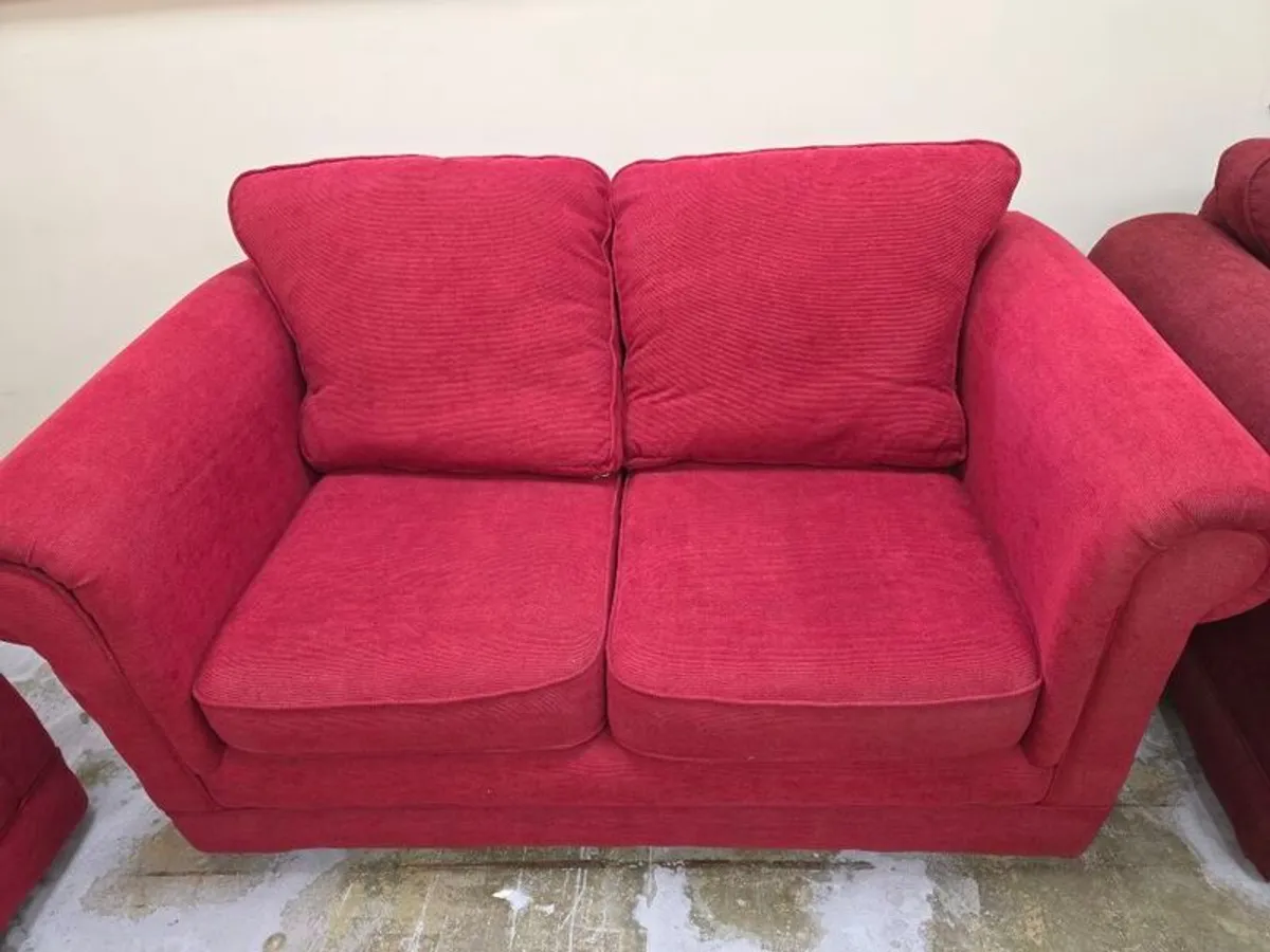 3 two seater couches - Image 2