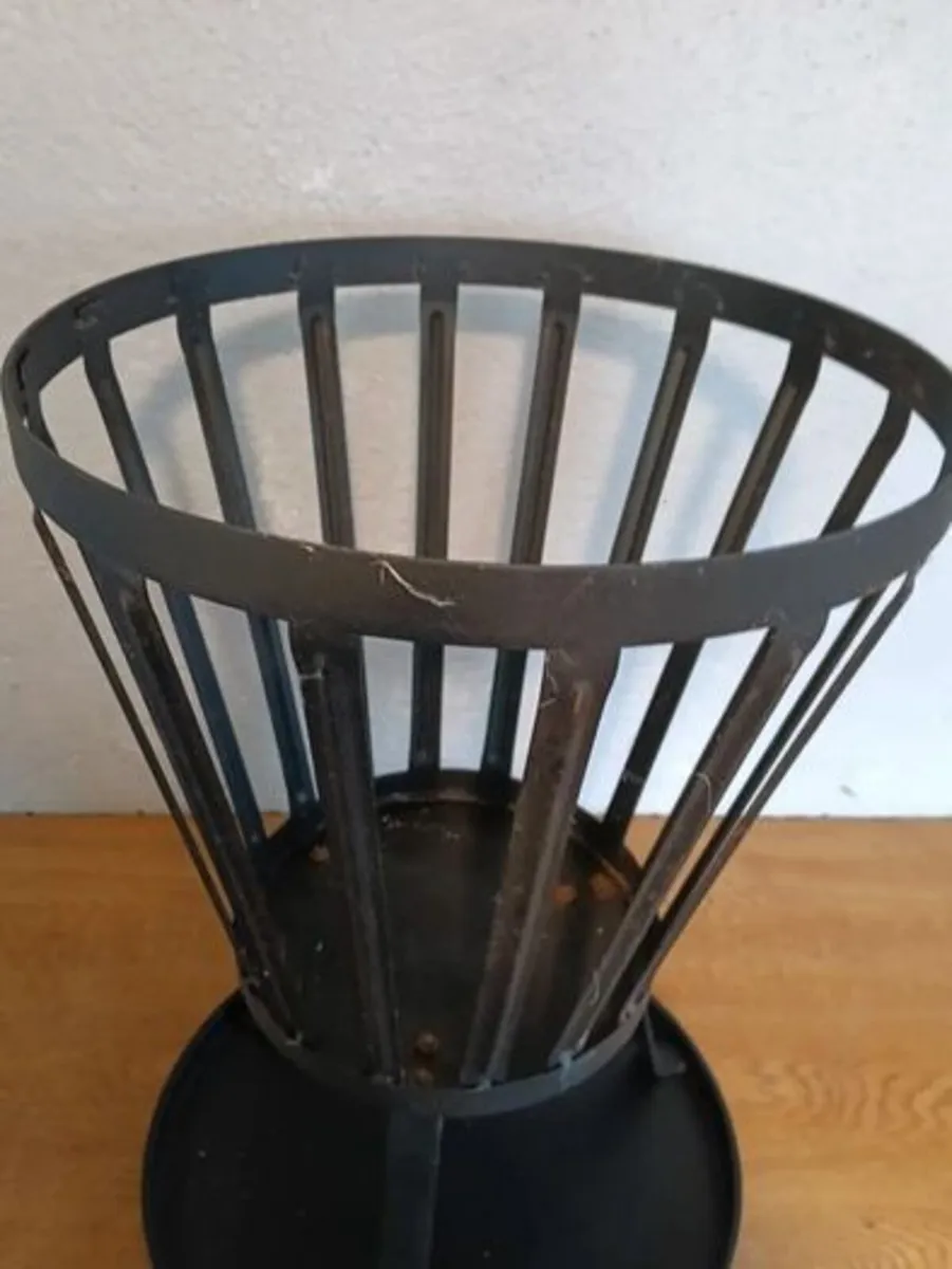 Outdoor Fire Pit Steel Cage - Image 3