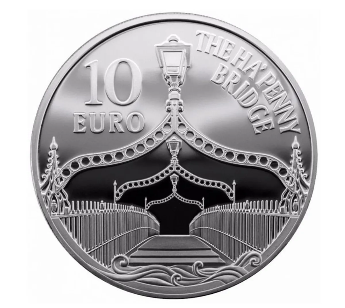 Silver Proof, The Ha,penny Bridge, Dublin. - Image 2